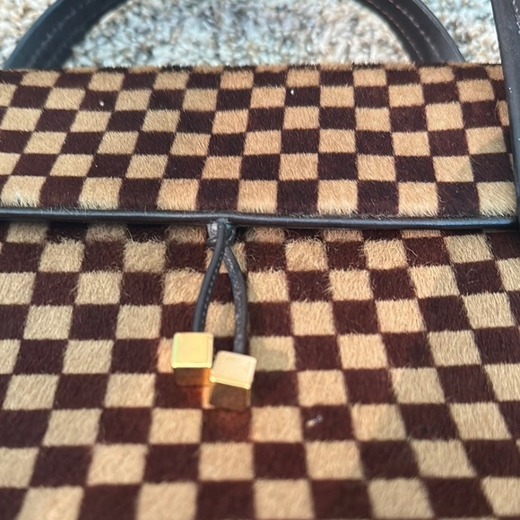 Louis Vuitton Damier Sauvage Pony Hair Tote with dust bag and COA - Picture 14 of 15